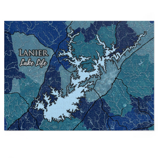Lanier Lake Life Jigsaw Puzzle (252, 500, 1000-Piece) - Georgia Lake