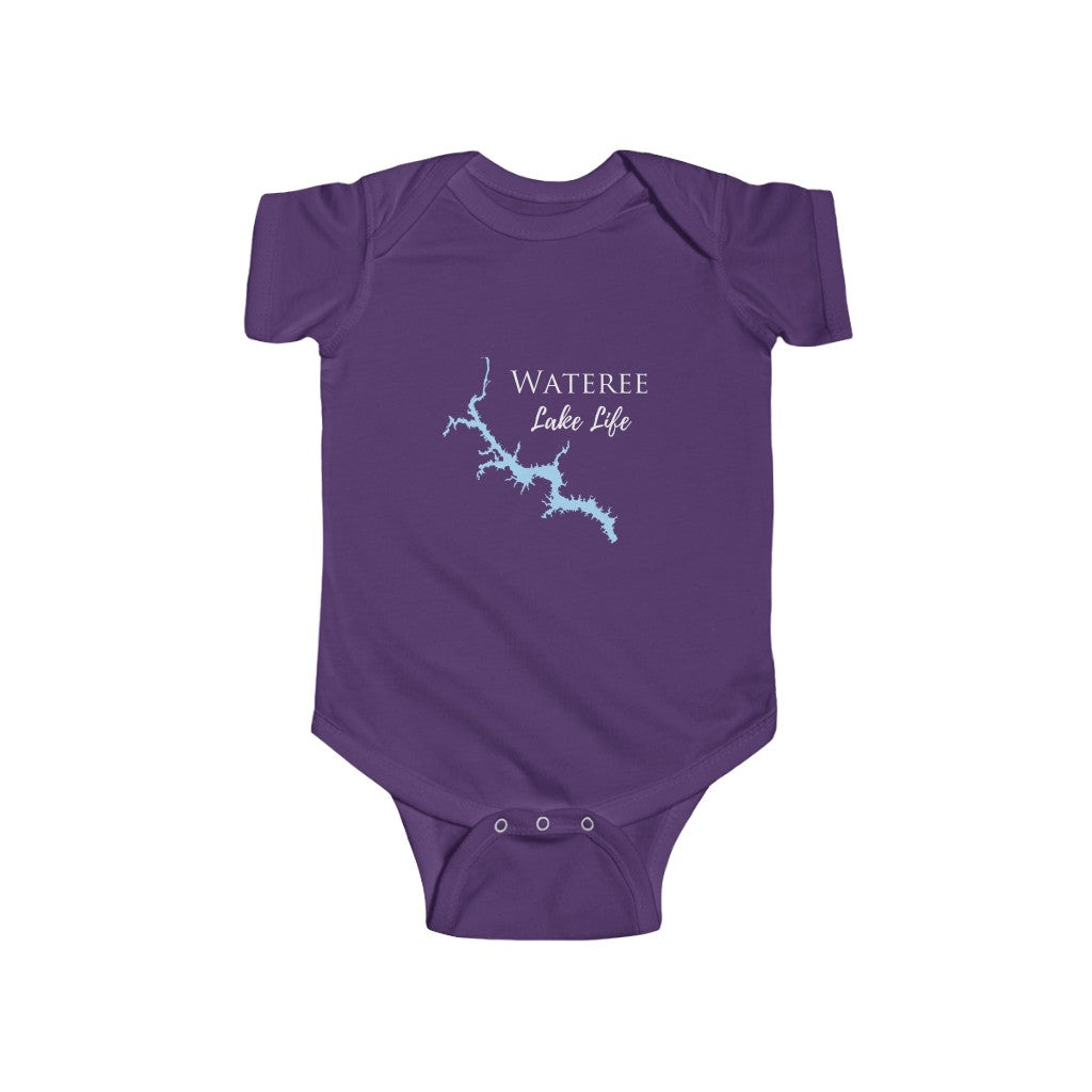 Wateree Infant Fine Jersey Bodysuit - South Carolina Lake