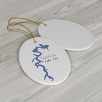 Yough Lake Life Ceramic Ornament - Youghiogheny Lake - Classic Christmas Ornaments -  Maryland Lake