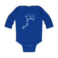 Shelbyville Lake Life - Infant Long Sleeve Bodysuit - Illinois Lake