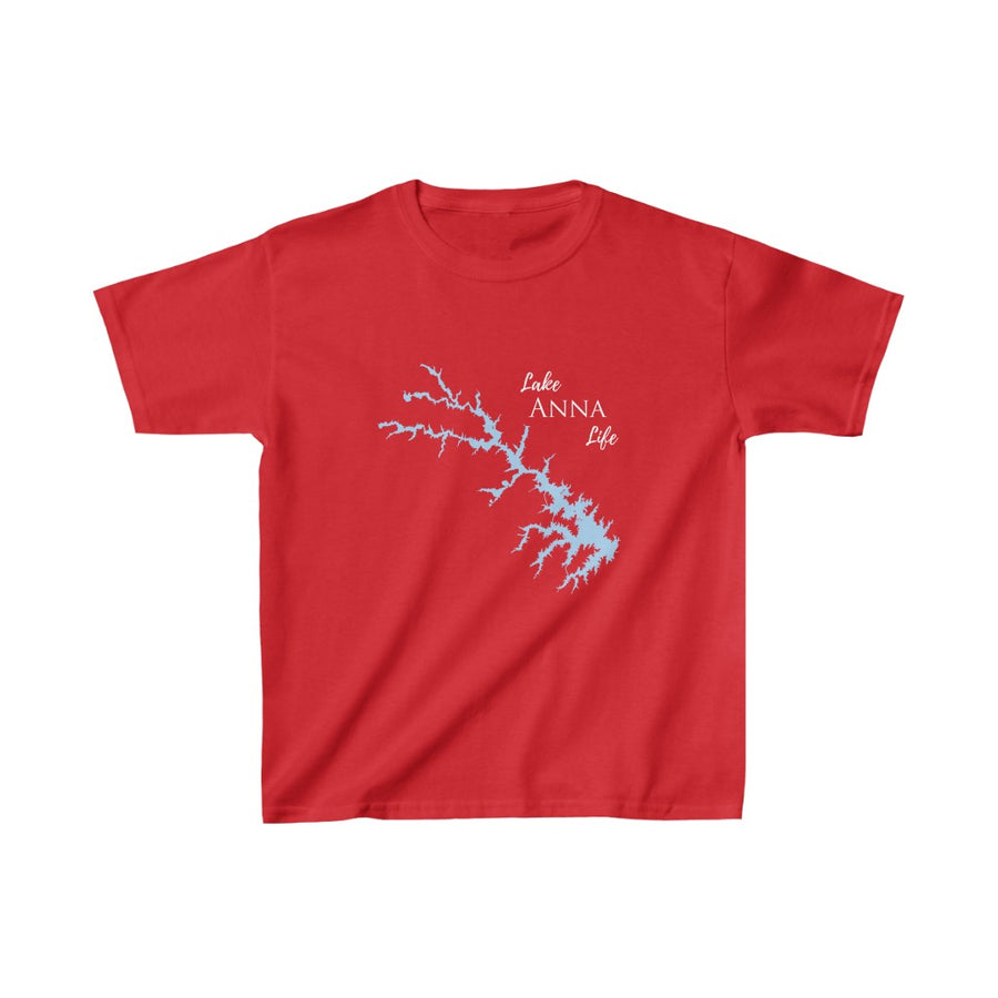 Lake Anna Life - Kids Heavy Cotton Tee - Virginia Lake