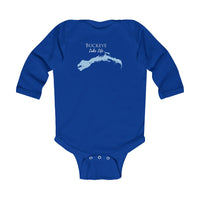 Buckeye Lake Life - Onsie - Infant Long Sleeve Bodysuit - Ohio Lake