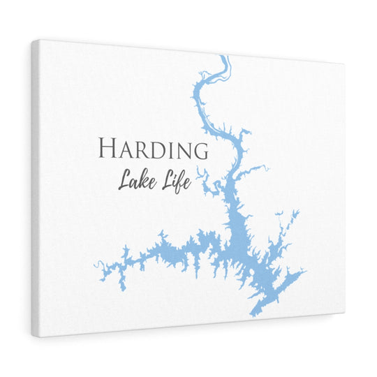 Harding Lake Life  - Canvas Gallery Wrap - Canvas Print - Georgia Lake