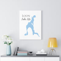 Loon Lake Life  - Canvas Gallery Wrap - Canvas Print - New York Lake