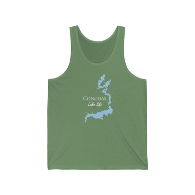Conchas Lake Life - Unisex Jersey Tank - New Mexico Lake