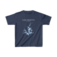 Lake Martin Alabama - Kids Heavy Cotton Youth Tee - Alabama Lake