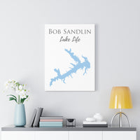 Bob Sandlin Lake Life - Canvas Gallery Wrap - Canvas Print - Texas Lake