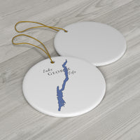 Lake George Life Ceramic Ornament - Classic Christmas Ornaments - New York Lake