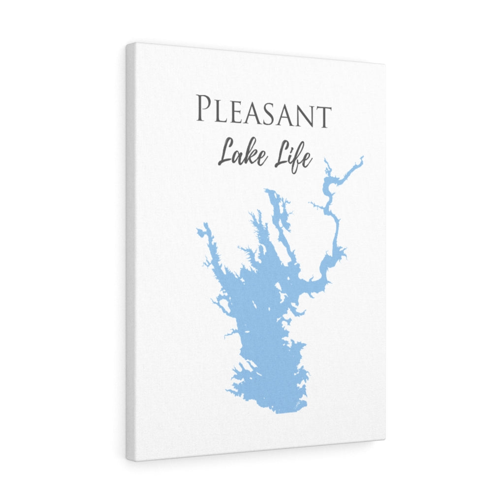 Pleasant Lake Life  - Canvas Gallery Wrap - Canvas Print - Arizona Lake