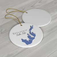 Reelfoot Ceramic Ornament - Classic Christmas Ornaments -  Tennessee Lake