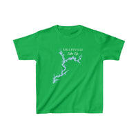 Shelbyville Lake Life - Kids Heavy Cotton Regular Fit Tee - Illinois Lake