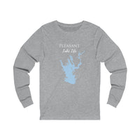 Pleasant Lake Life Unisex Cotton Jersey Long Sleeve Tee - Arizona Lake