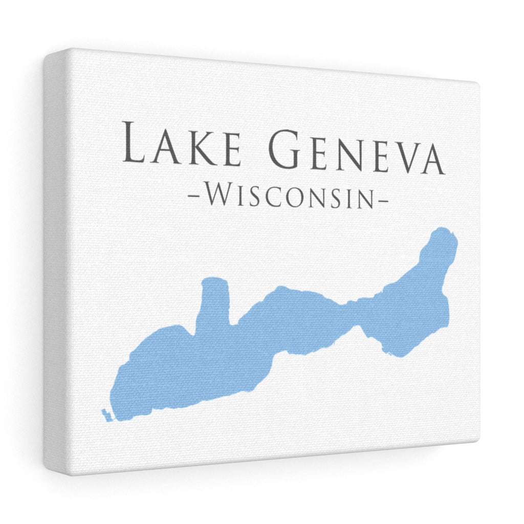 Lake Geneva - Canvas Gallery Wrap - Canvas Print - Wisconsin Lake