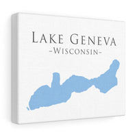 Lake Geneva - Canvas Gallery Wrap - Canvas Print - Wisconsin Lake