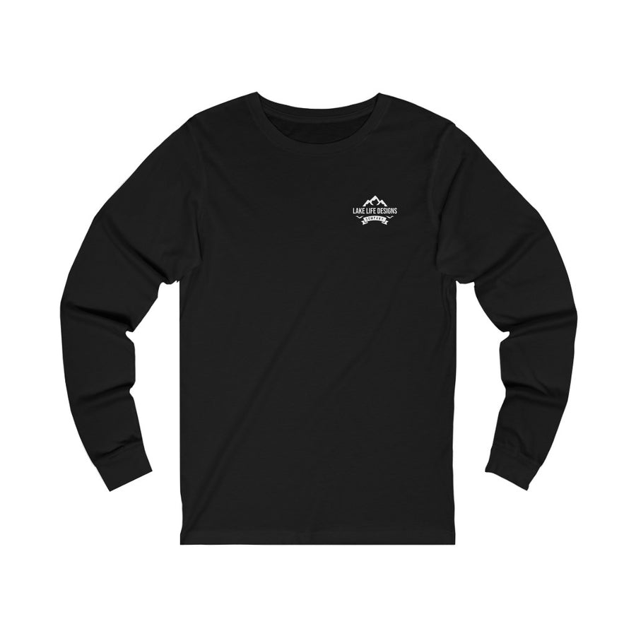Norfork Lake Life Unisex Cotton Jersey Long Sleeve Tee - Front and Back Printed - Arkansas and Missouri Lake