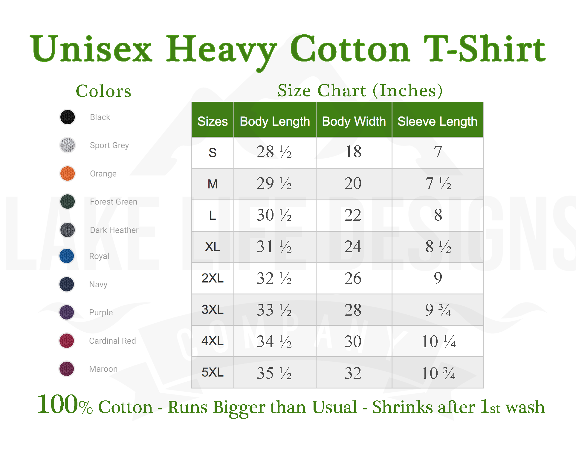 Shelbyville Lake Life - Cotton Short Sleeved - FRONT & BACK PRINTED - Short Sleeved Cotton Tee - Illinois Lake
