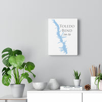 Toledo Bend Lake Life  - Canvas Gallery Wrap - Canvas Print - Texas and Louisiana Lake