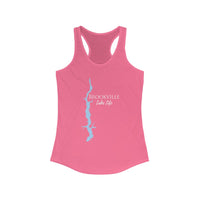 Brookville Lake Life Women's Ideal Racerback Tank - Indiana Lake