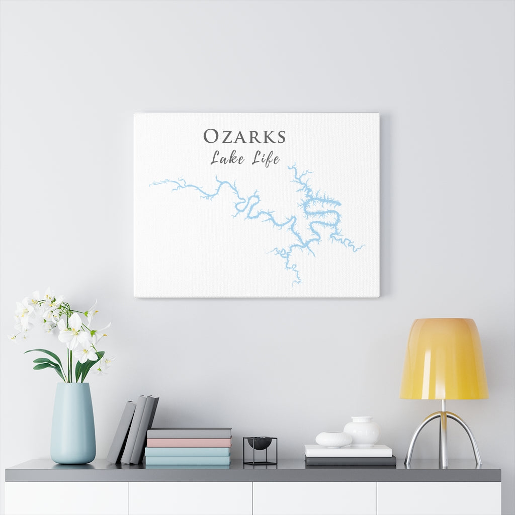 Ozarks Lake Life  - Canvas Gallery Wrap - Canvas Print - Missouri Lake