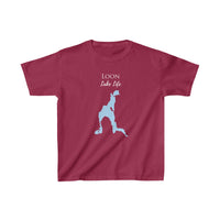 Loon Lake Life - Kids Heavy Cotton Tee - New York Lake