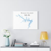 Buggs Island Lake Life  - Canvas Gallery Wrap - Canvas Print - Virginia Lake