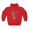Norfork Lake Life Hoodie - BACK PRINTED - Sweatshirt - Arkansas & Missouri Lake