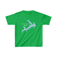 Bob Sandlin Lake Life - Youth - Kids Heavy Cotton Tee - Texas Lake