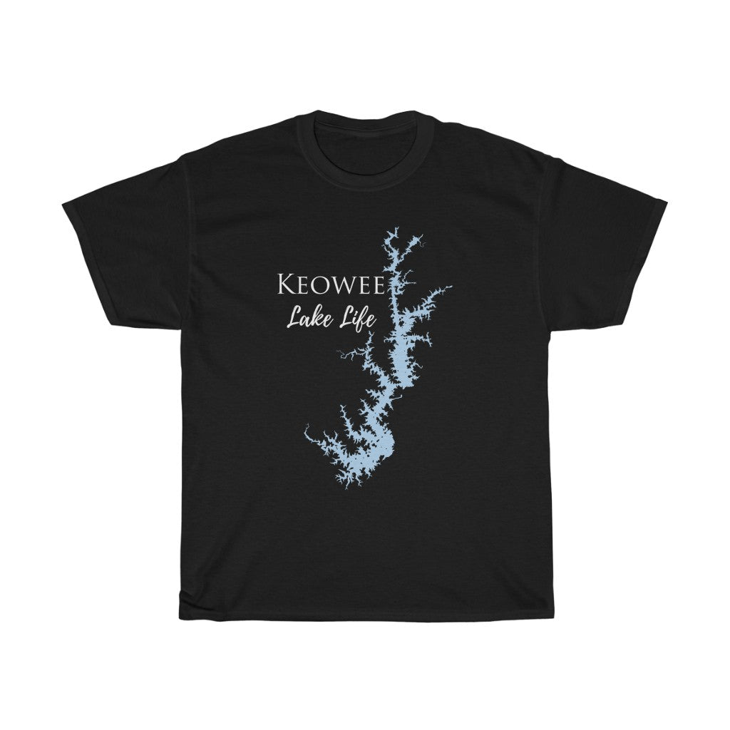 Keowee Lake Life Heavy Cotton Tee - South Carolina Lake