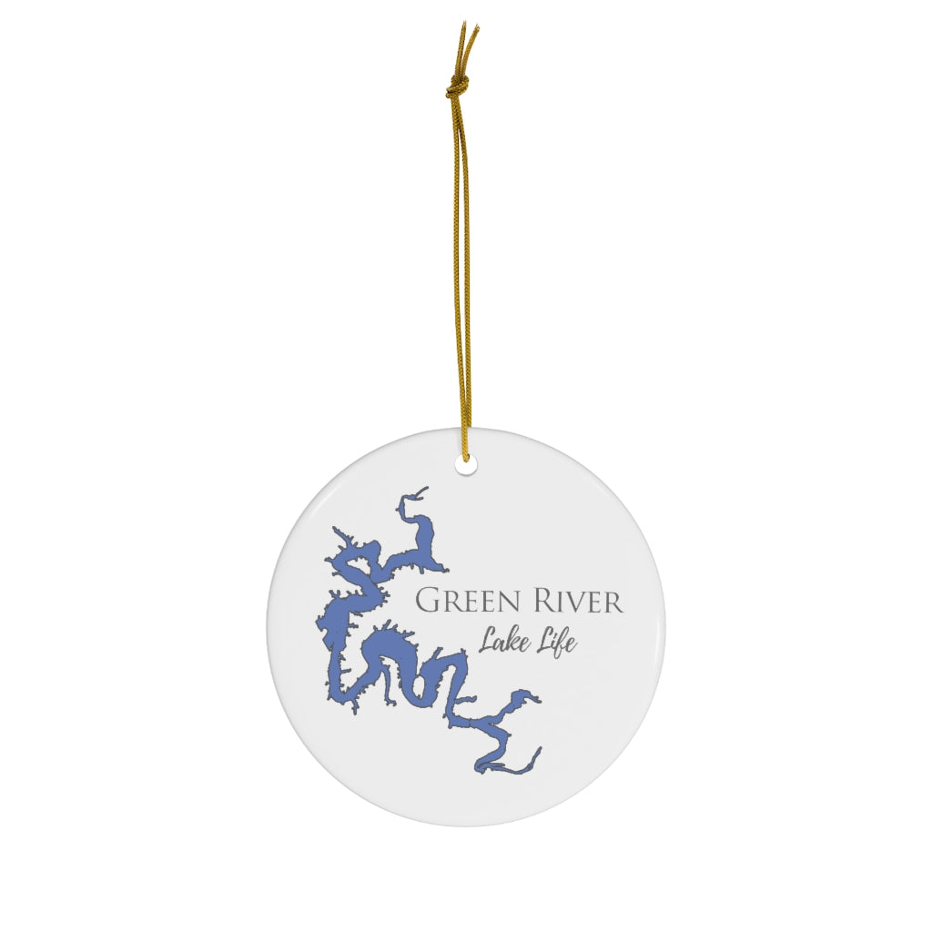 Green River Lake Life Ceramic Ornament - Classic Christmas Ornaments -  Kentucky Lake