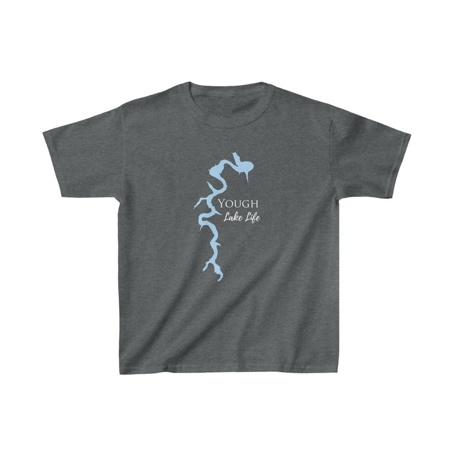 Yough Lake Life - Kids Heavy Cotton Youth Tee - Youghiogheny Lake - Maryland Lake