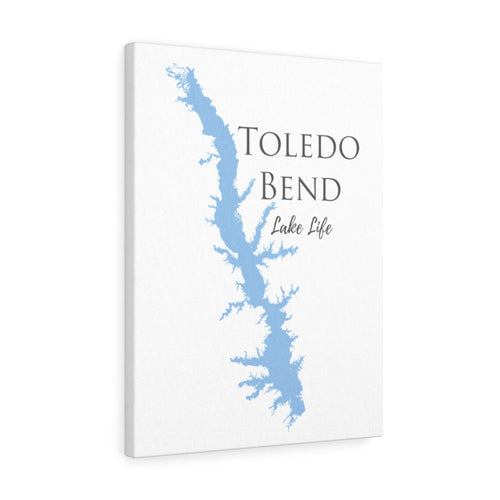 Toledo Bend Lake Life  - Canvas Gallery Wrap - Canvas Print - Texas and Louisiana Lake