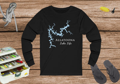 Allatoona Lake Life Unisex Cotton Jersey Long Sleeve Tee - Georgia Lake