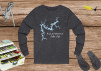 Allatoona Lake Life Unisex Cotton Jersey Long Sleeve Tee - Georgia Lake