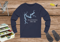 Allatoona Lake Life Unisex Cotton Jersey Long Sleeve Tee - Georgia Lake