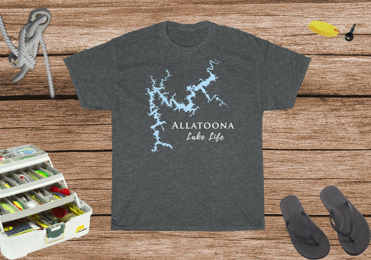 Allatoona Lake Life Heavy Cotton Tee - Georgia Lake