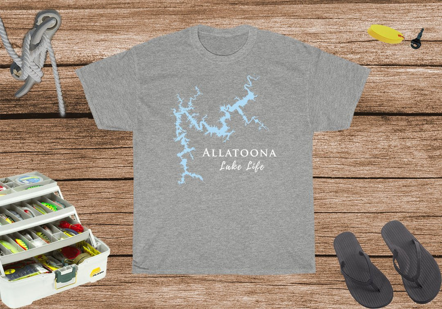 Allatoona Lake Life Heavy Cotton Tee - Georgia Lake