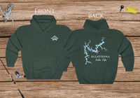 Allatoona Life Hoodie - BACK PRINTED - Sweatshirt - Georgia Lake