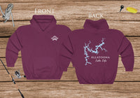 Allatoona Life Hoodie - BACK PRINTED - Sweatshirt - Georgia Lake