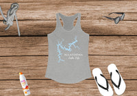 Allatoona Lake Life Women's Ideal Racerback Tank - Georgia Lake