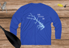 Lake Anna Life Dri-fit Boating Shirt - Breathable Material- Men's Long Sleeve Moisture Wicking Tee - Virginia Lake