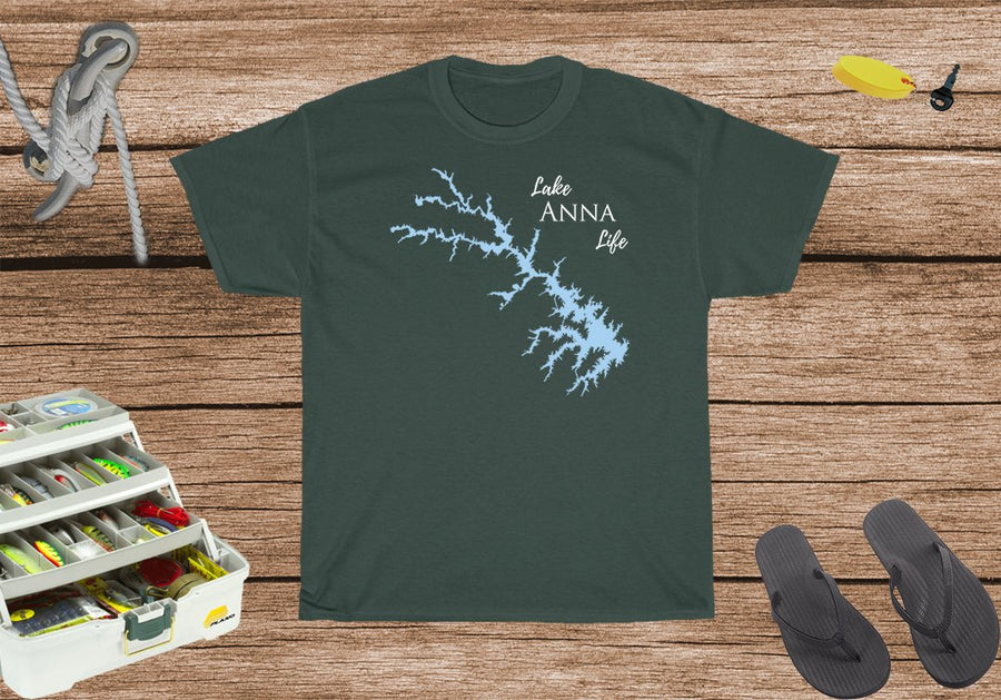 Lake Anna Life Heavy Cotton Tee - Virginia Lake