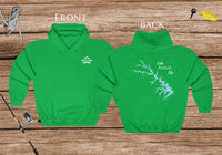 Lake Anna Life Hoodie - Front & Back Printed - High Quality Lake Life Hooded Sweatshirt - Heavy Hooded Sweatshirt - Virginia Lake