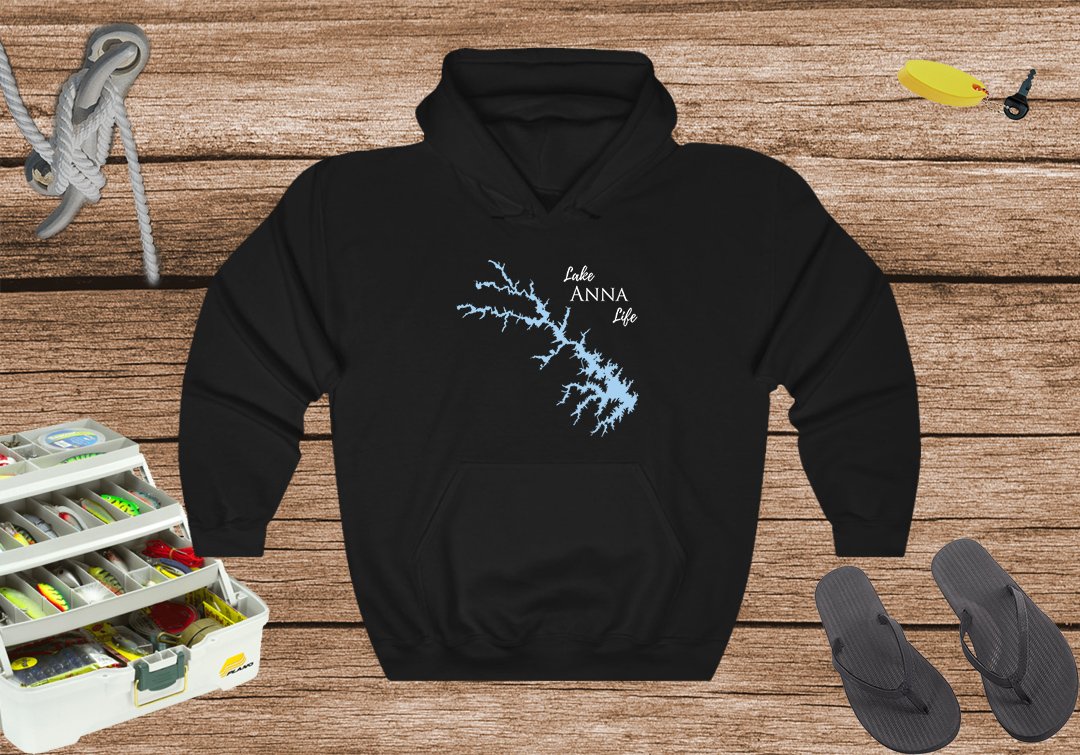 Lake Anna Life Hoodie Sweatshirt - Virginia Lake