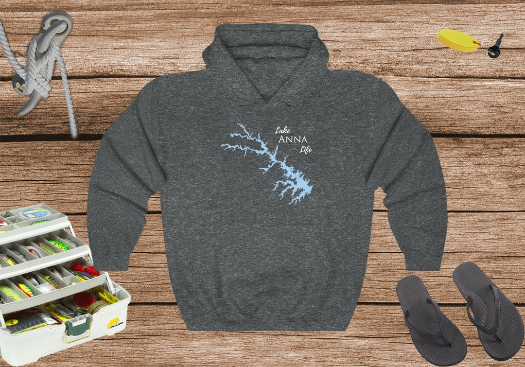 Lake Anna Life Hoodie Sweatshirt - Virginia Lake