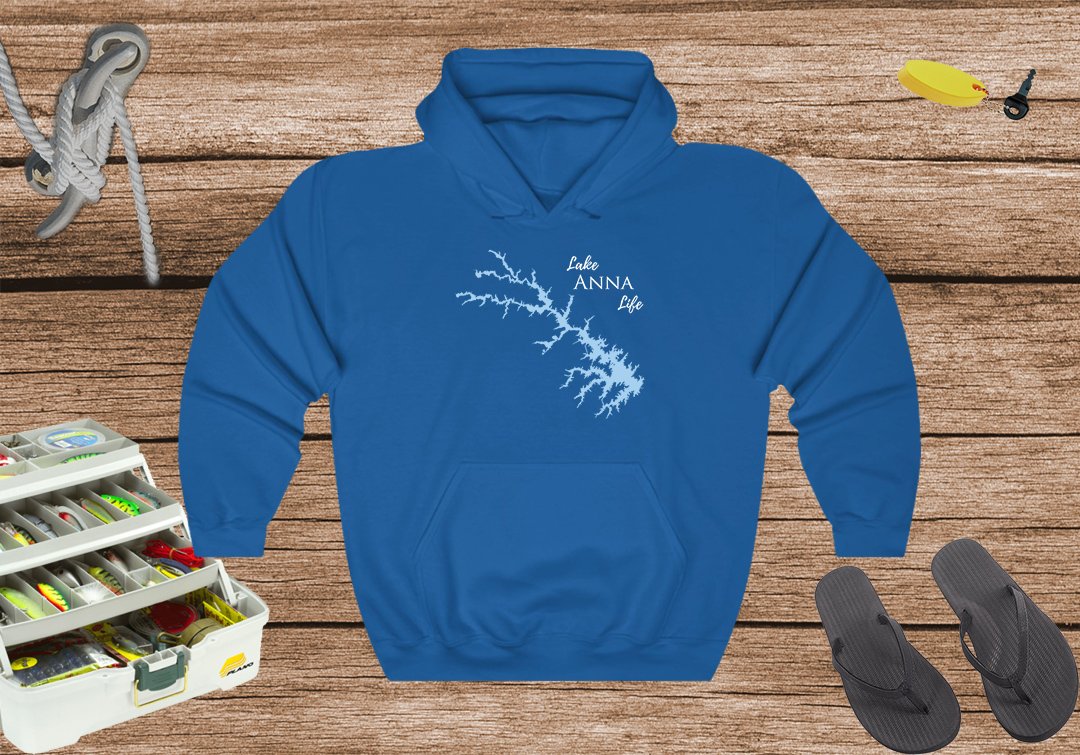 Lake Anna Life Hoodie Sweatshirt - Virginia Lake