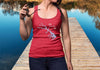 Lake Anna Life - Women's Ideal Racerback Tank - Virginia Lake