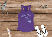 Lake Anna Life - Women's Ideal Racerback Tank - Virginia Lake