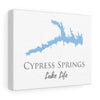Load image into Gallery viewer, Cypress Springs Lake Life - Canvas Gallery Wrap - Canvas Print - Texas Lake