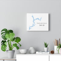 Shelbyville Lake Life  - Canvas Gallery Wrap - Canvas Print - Illinois Lake