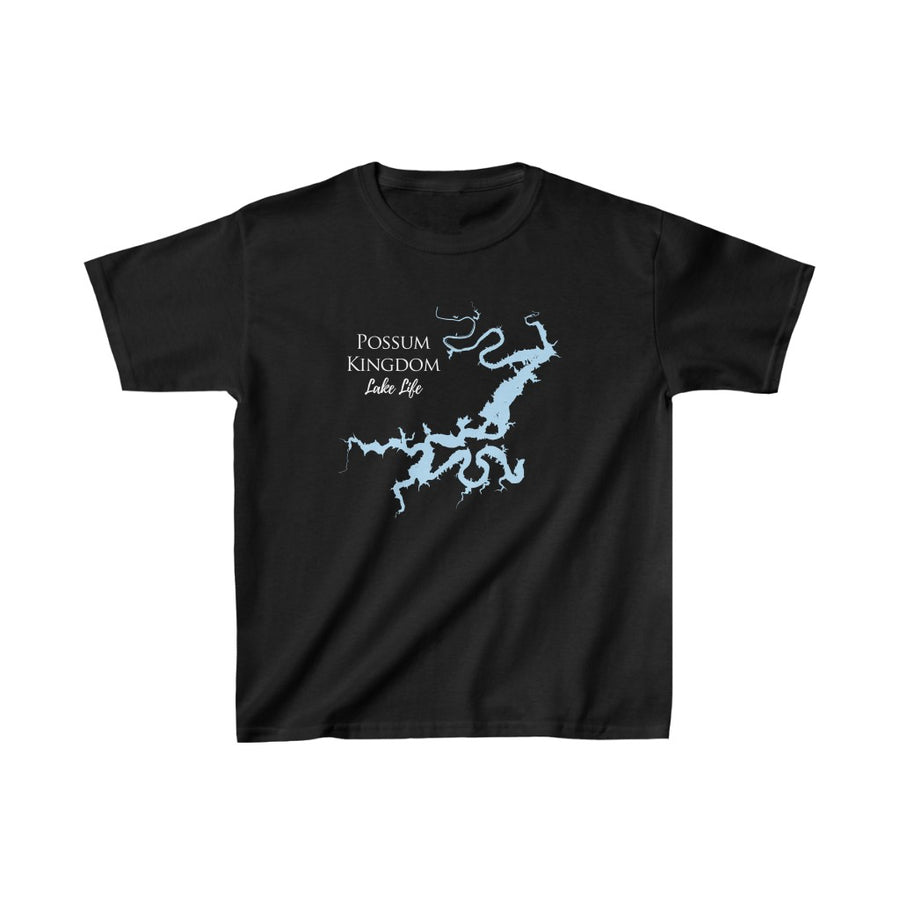 Possum Kingdom lake Life - Kids Heavy Cotton Tee - Texas Lake